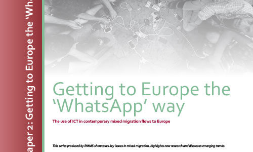Getting to Europe the WhatsApp Way: