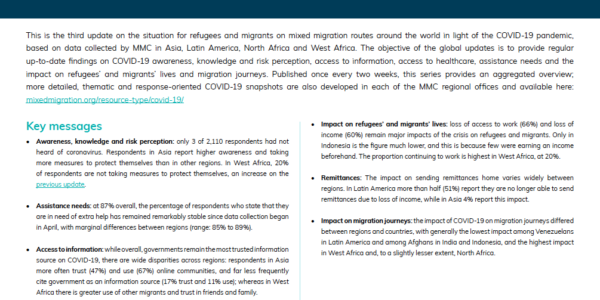 COVID-19 global update #3