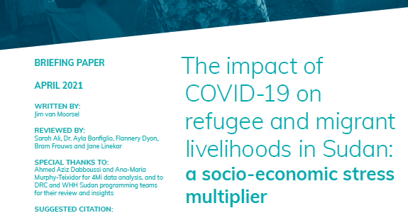 The impact of COVID-19 on refugee and migrant livelihoods in Sudan