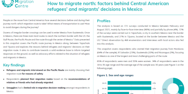 How to migrate north